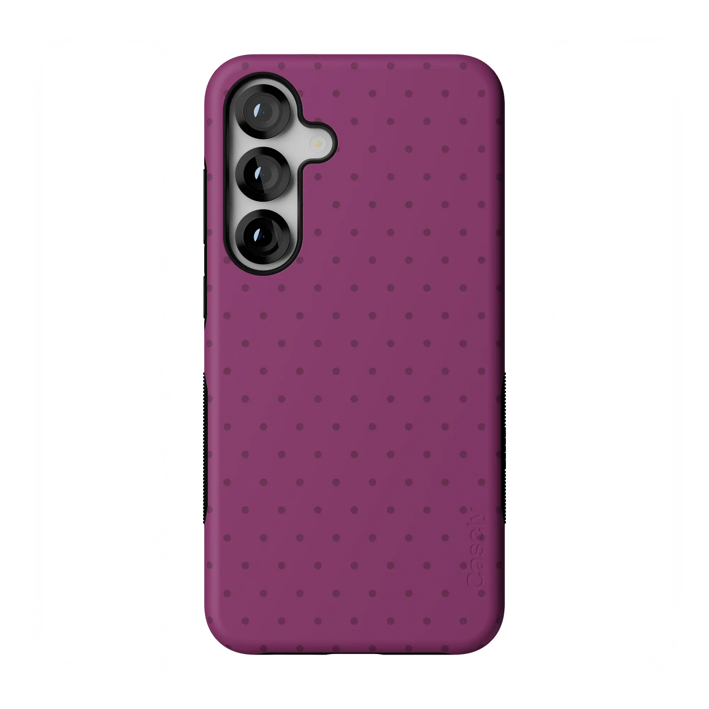 On the Dot | Plum Polka Dot Case