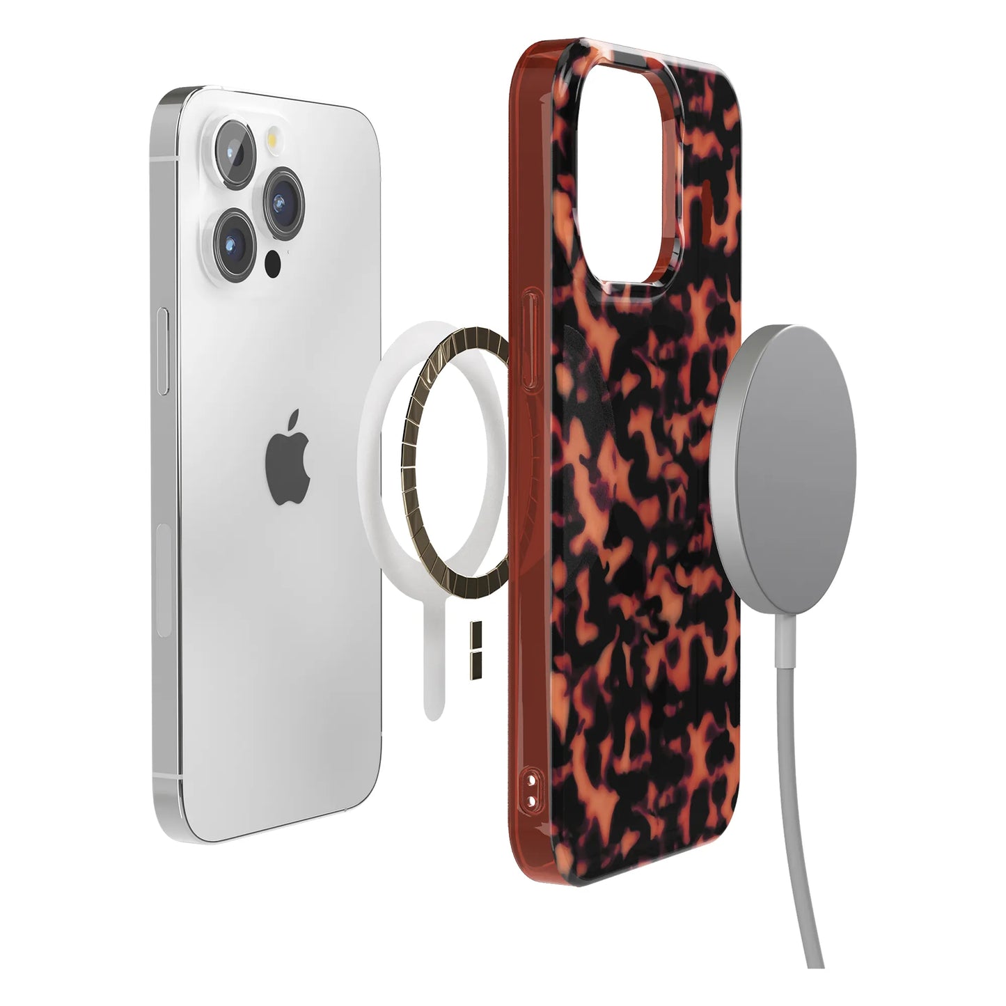 Shell Shocked | Opaque Tortoise Print Case