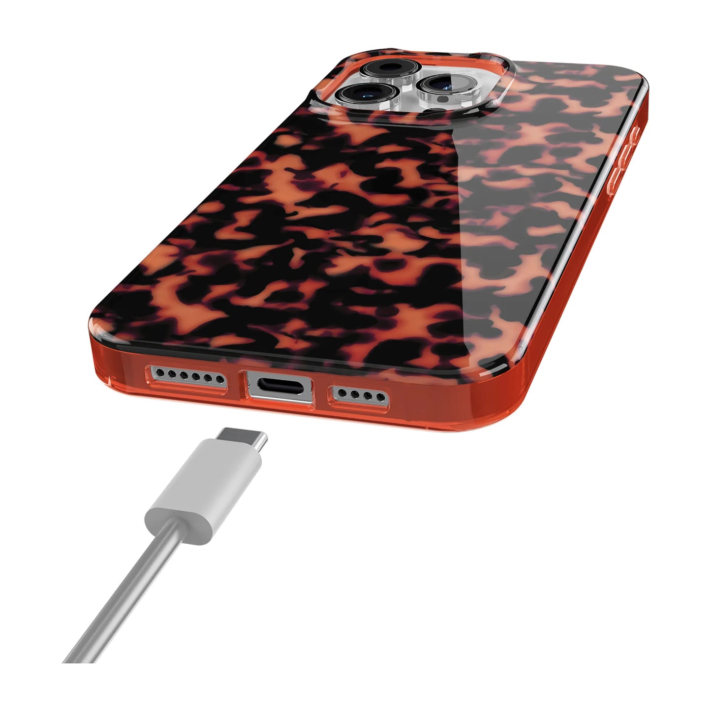 Shell Shocked | Opaque Tortoise Print Case