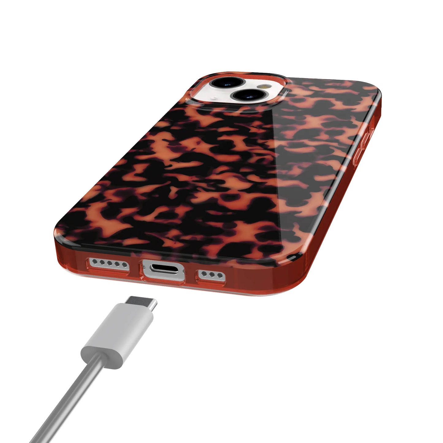 Shell Shocked | Opaque Tortoise Print Case