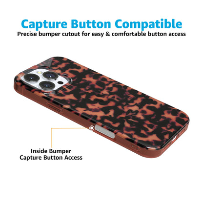 Shell Shocked | Opaque Tortoise Print Case