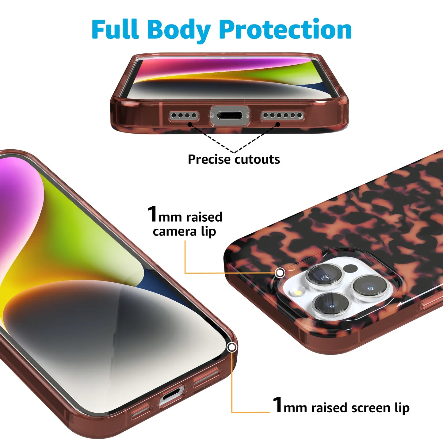 Shell Shocked | Opaque Tortoise Print Case
