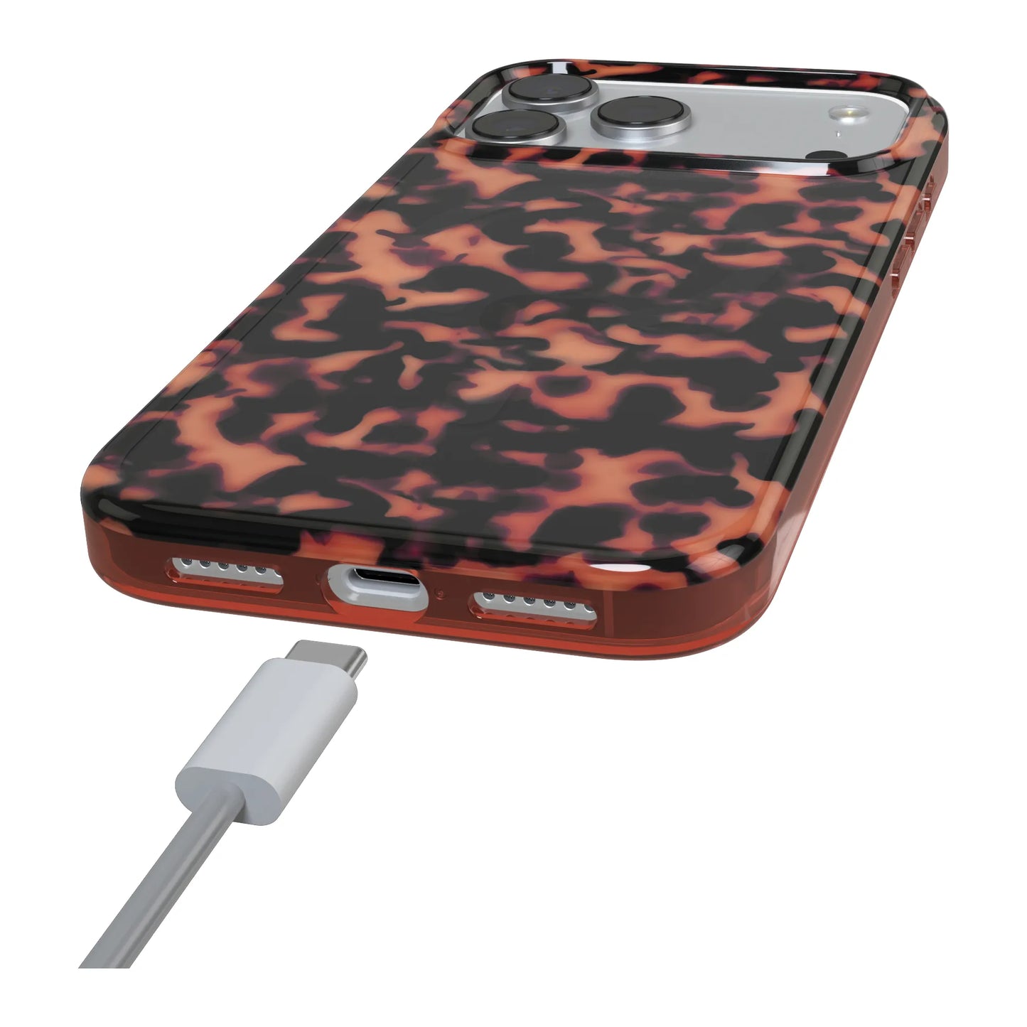 Shell Shocked | Opaque Tortoise Print Case