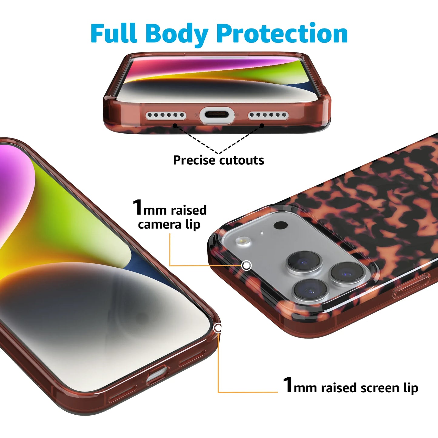 Shell Shocked | Opaque Tortoise Print Case