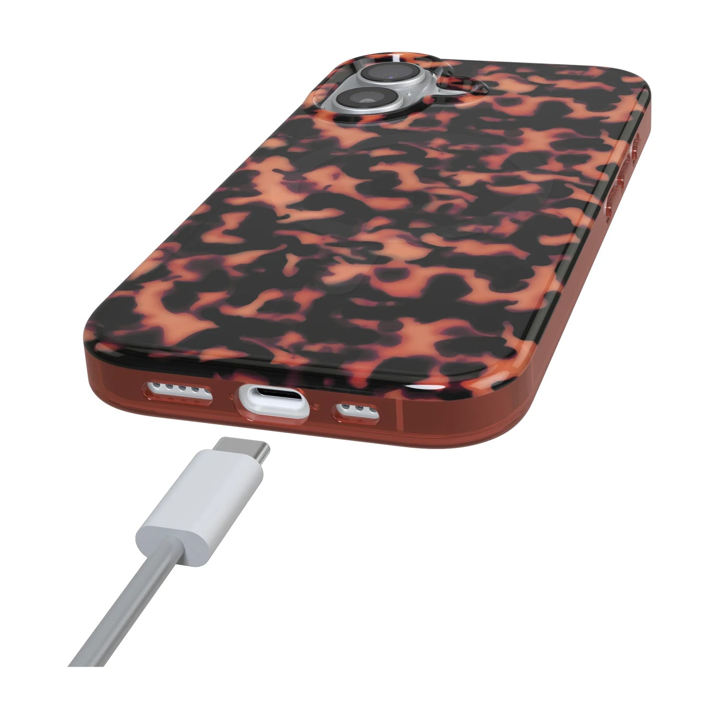 Shell Shocked | Opaque Tortoise Print Case