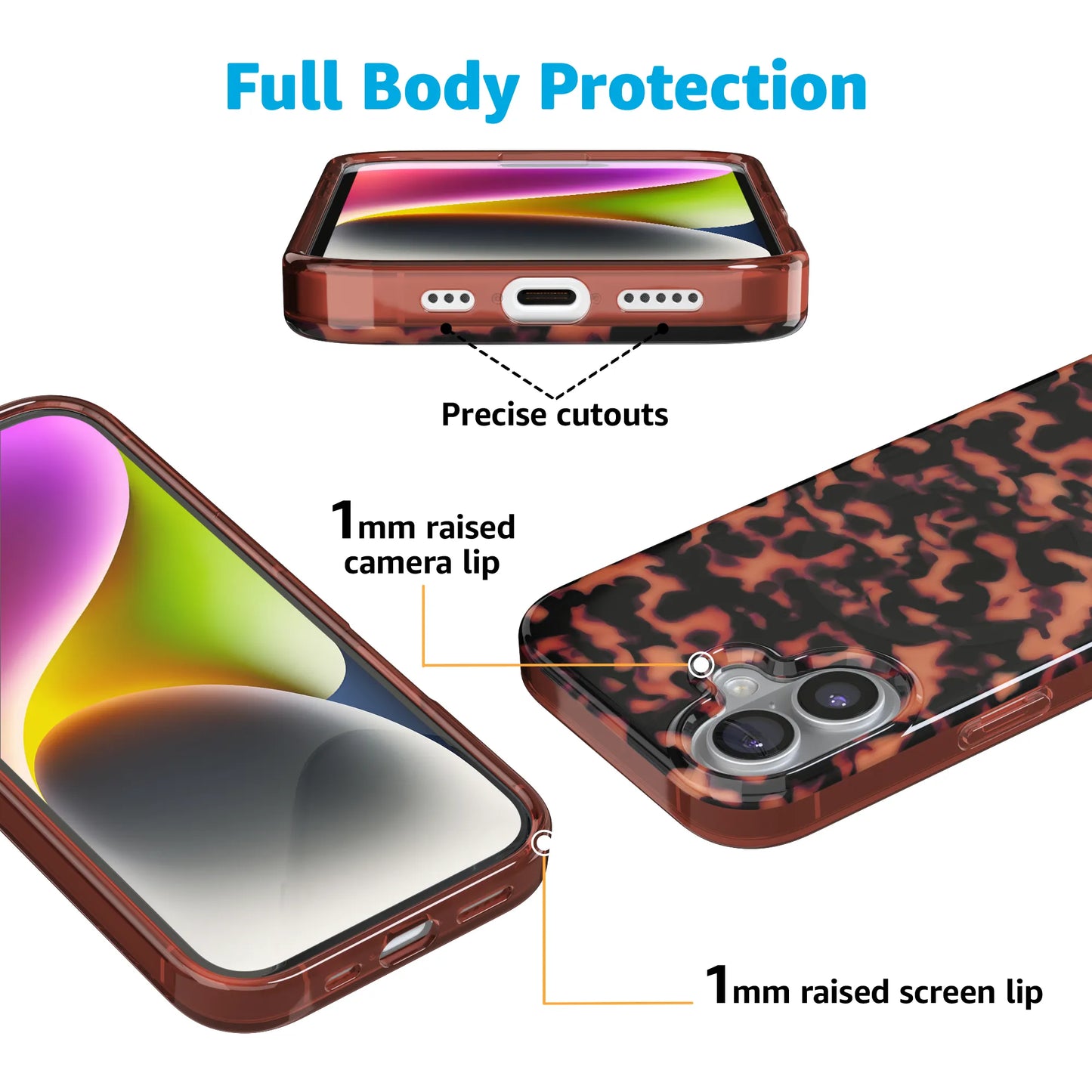 Shell Shocked | Opaque Tortoise Print Case