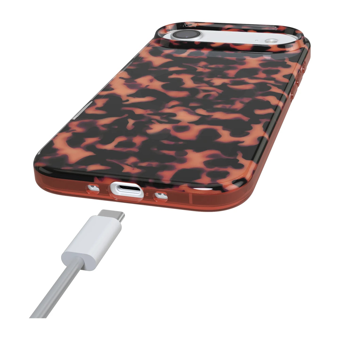 Shell Shocked | Opaque Tortoise Print Case