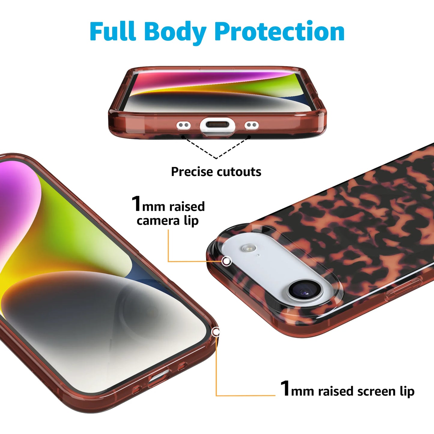Shell Shocked | Opaque Tortoise Print Case