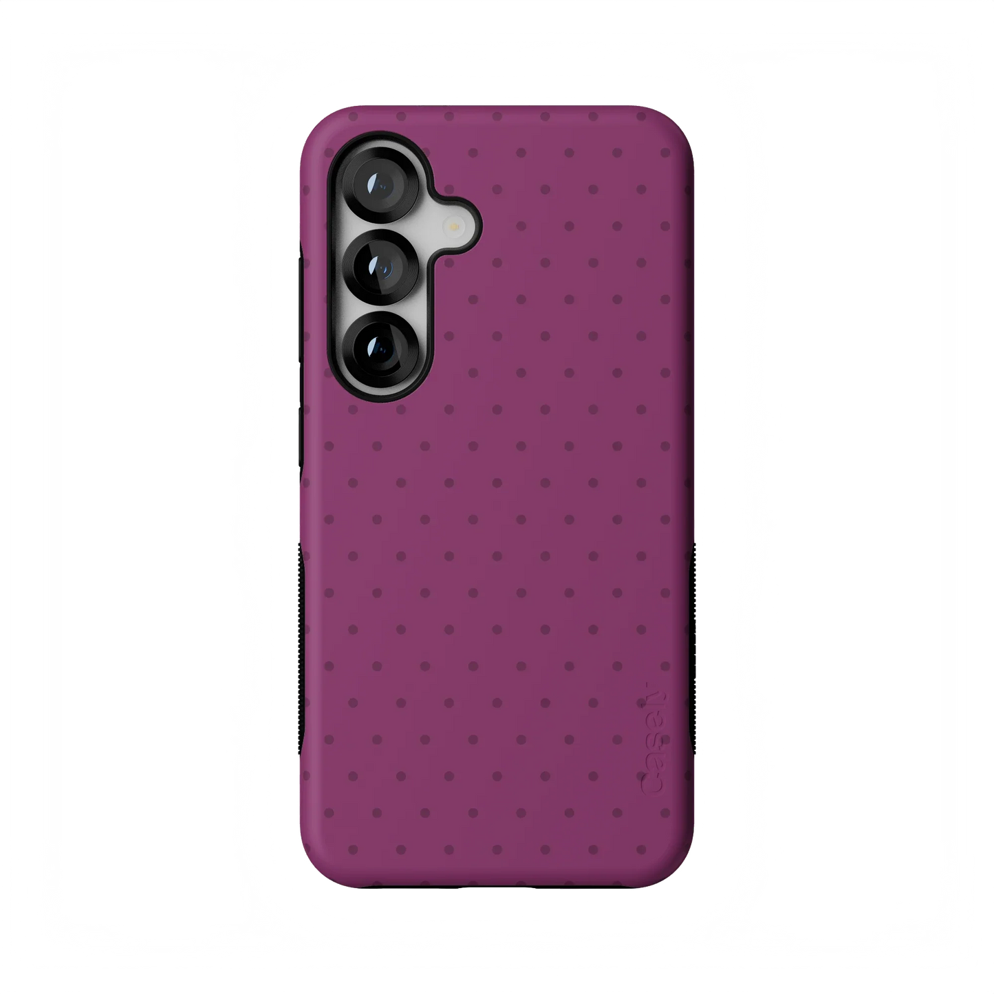 On the Dot | Plum Polka Dot Case