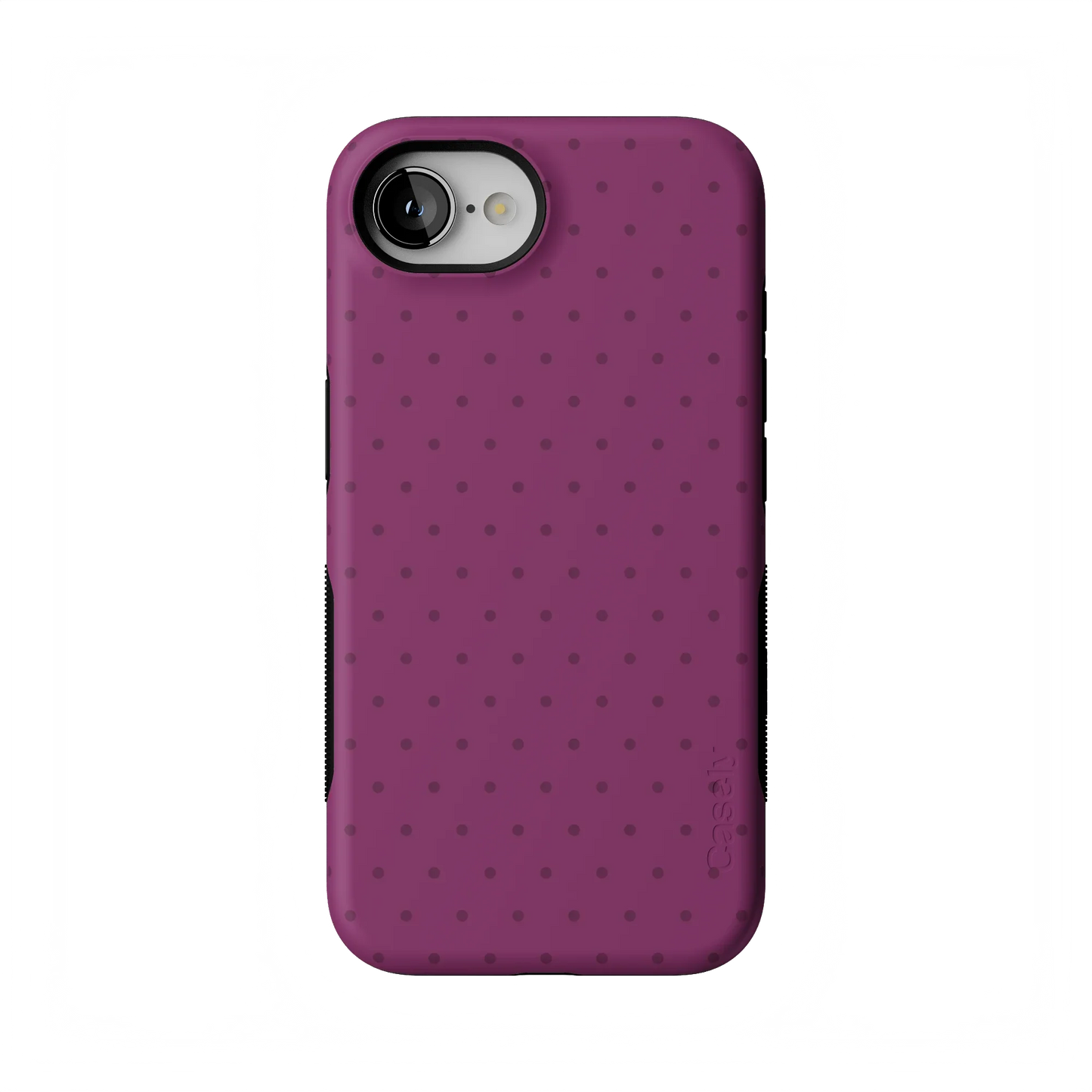 On the Dot | Plum Polka Dot Case