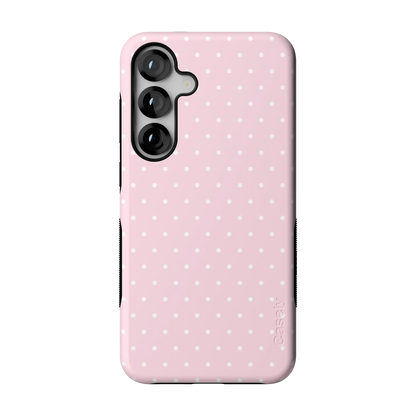 On the Dot | Pink & White Polka Dot Case
