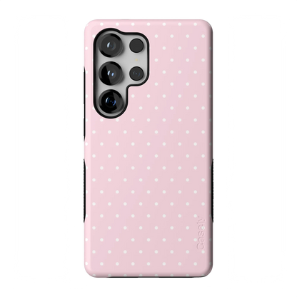 On the Dot | Pink & White Polka Dot Case