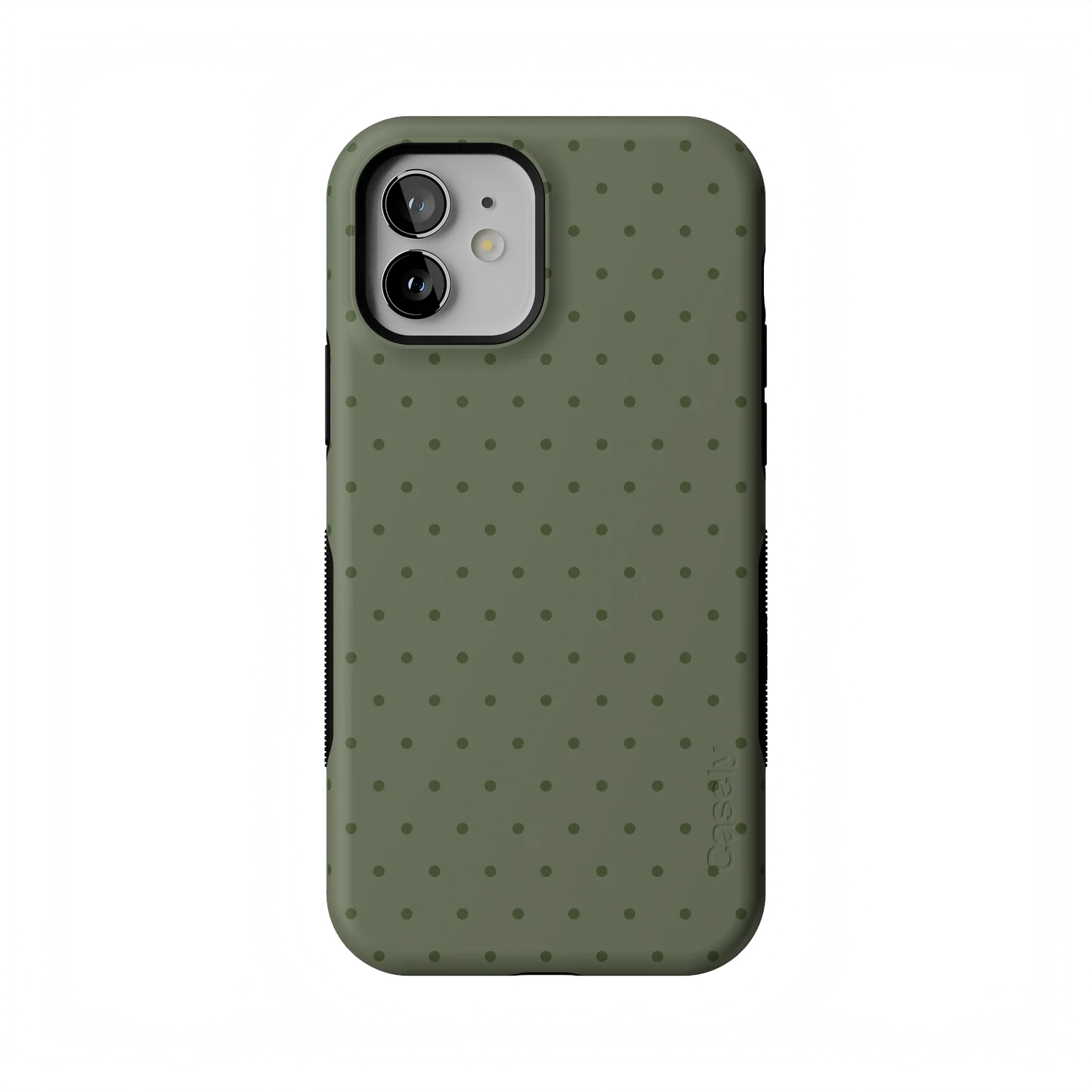 On the Dot | Olive Green Cas