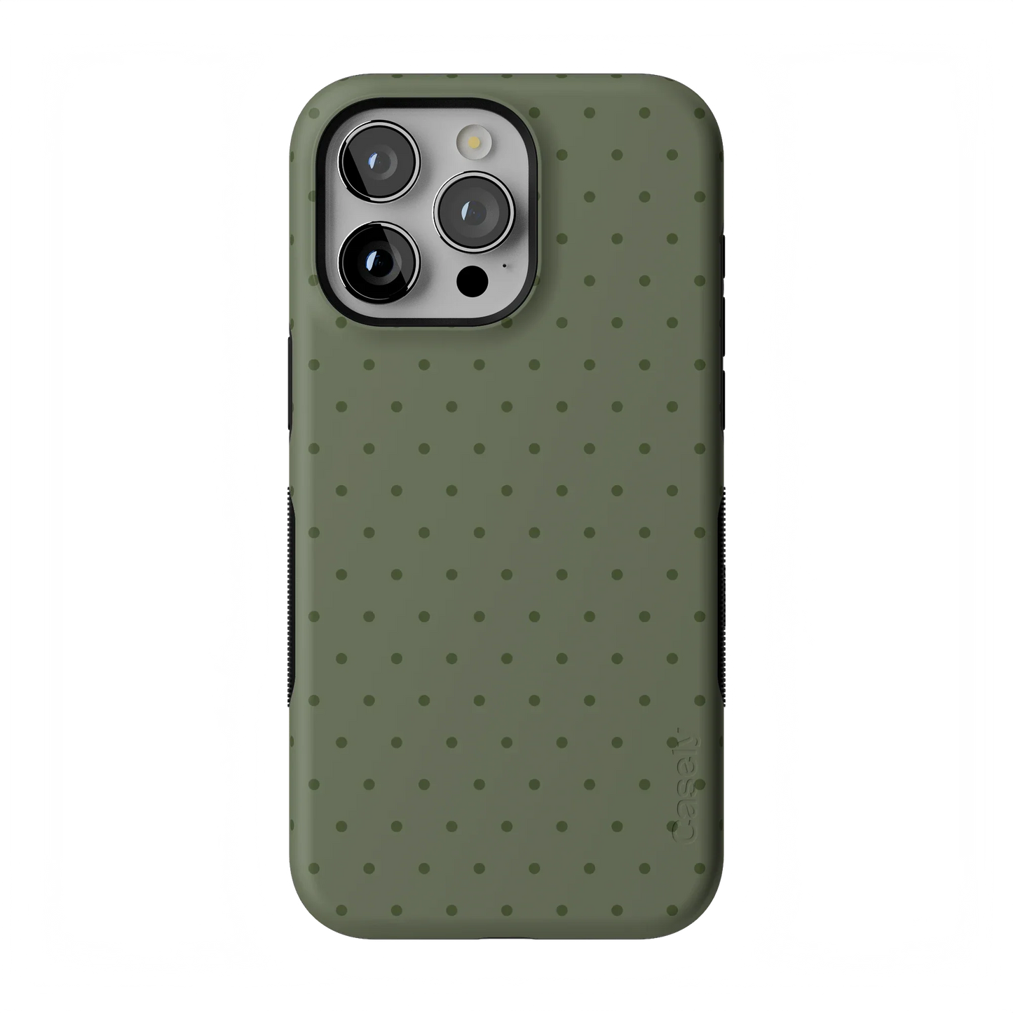 On the Dot | Olive Green Cas
