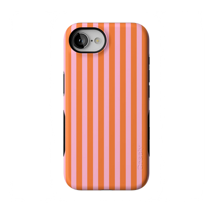 Perfect Stripes | Orange & Pink Stripes Case