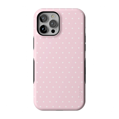 On the Dot | Pink & White Polka Dot Case