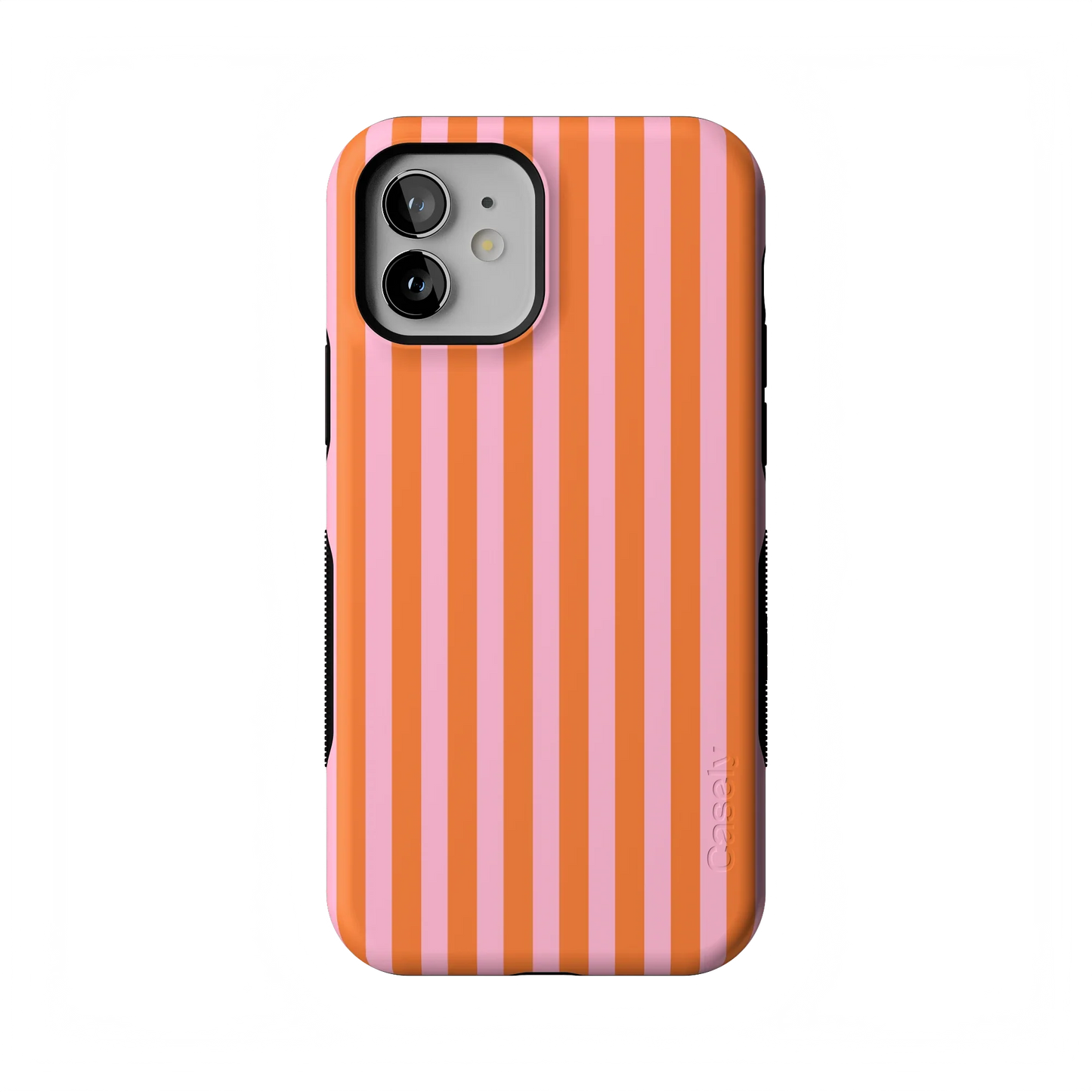 Perfect Stripes | Orange & Pink Stripes Case