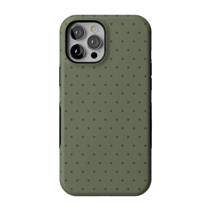 On the Dot | Olive Green Cas