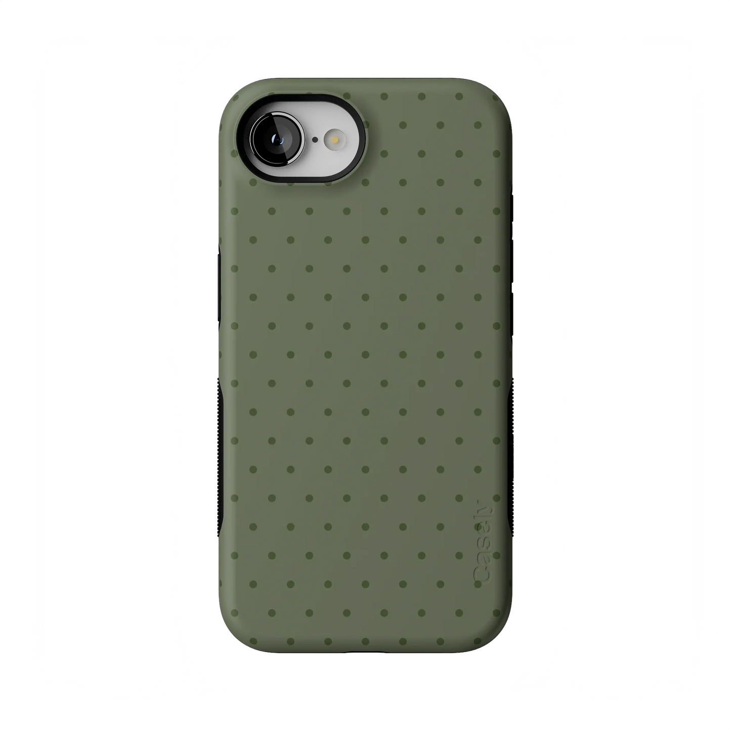 On the Dot | Olive Green Cas