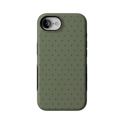 On the Dot | Olive Green Cas
