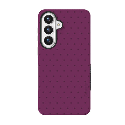 On the Dot | Plum Polka Dot Case