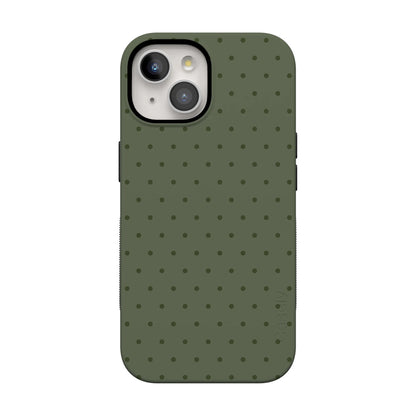 On the Dot | Olive Green Cas