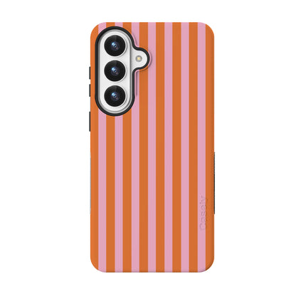 Perfect Stripes | Orange & Pink Stripes Case