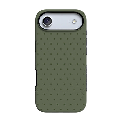 On the Dot | Olive Green Cas