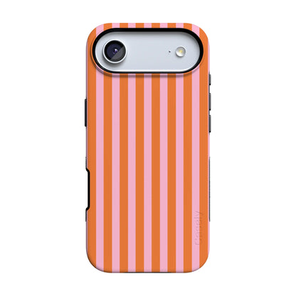 Perfect Stripes | Orange & Pink Stripes Case