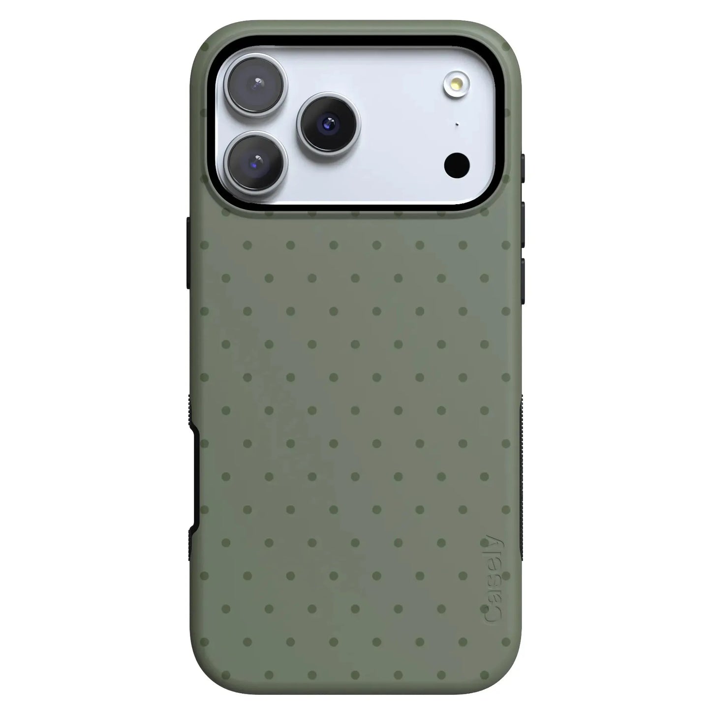 On the Dot | Olive Green Cas