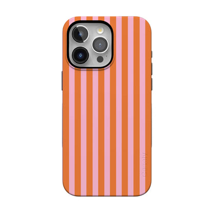Perfect Stripes | Orange & Pink Stripes Case