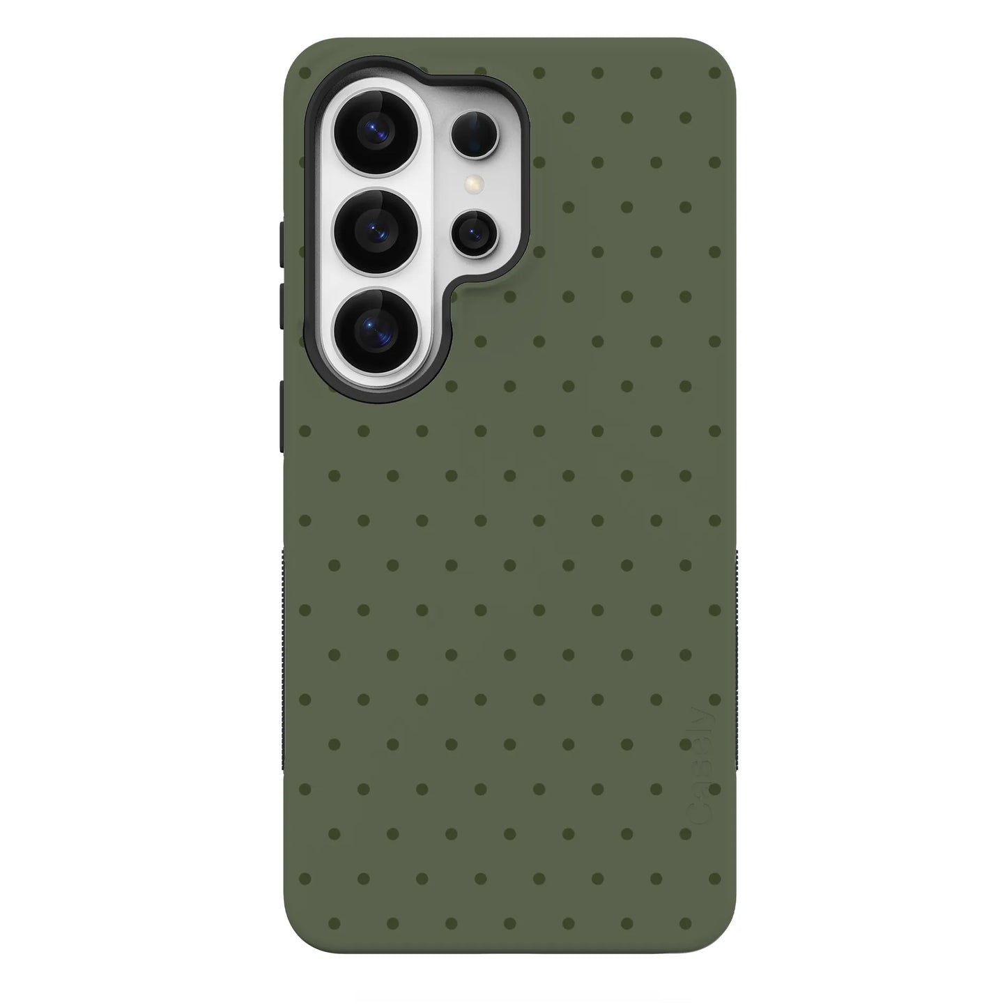 On the Dot | Olive Green Cas