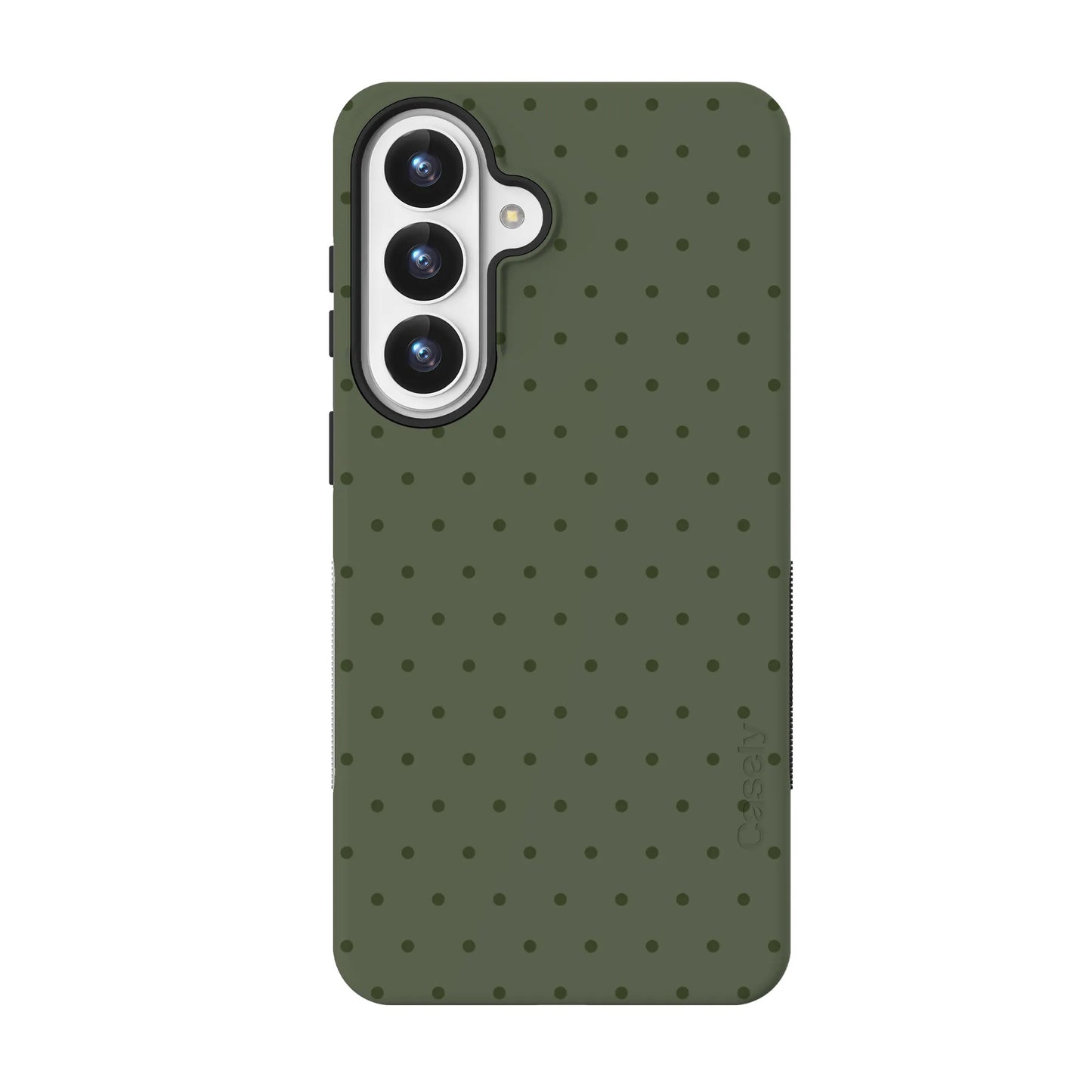 On the Dot | Olive Green Cas