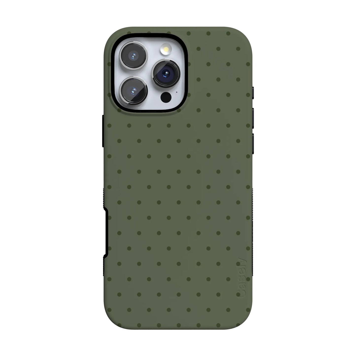 On the Dot | Olive Green Cas