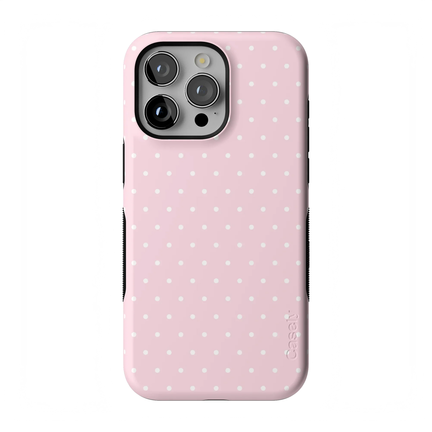 On the Dot | Pink & White Polka Dot Case