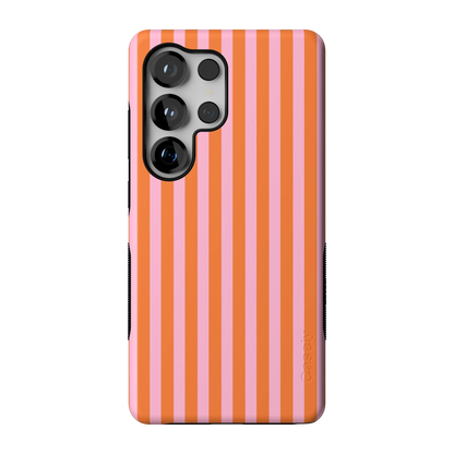 Perfect Stripes | Orange & Pink Stripes Case