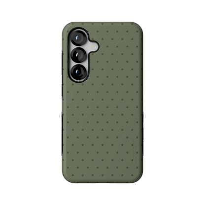 On the Dot | Olive Green Cas