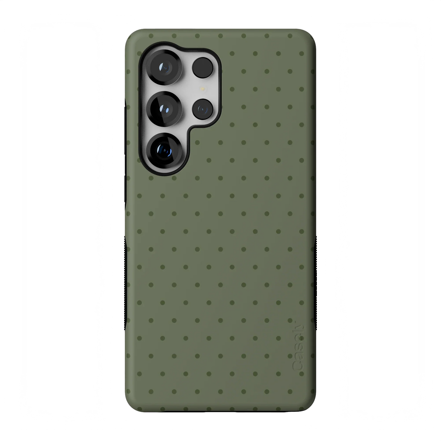 On the Dot | Olive Green Cas