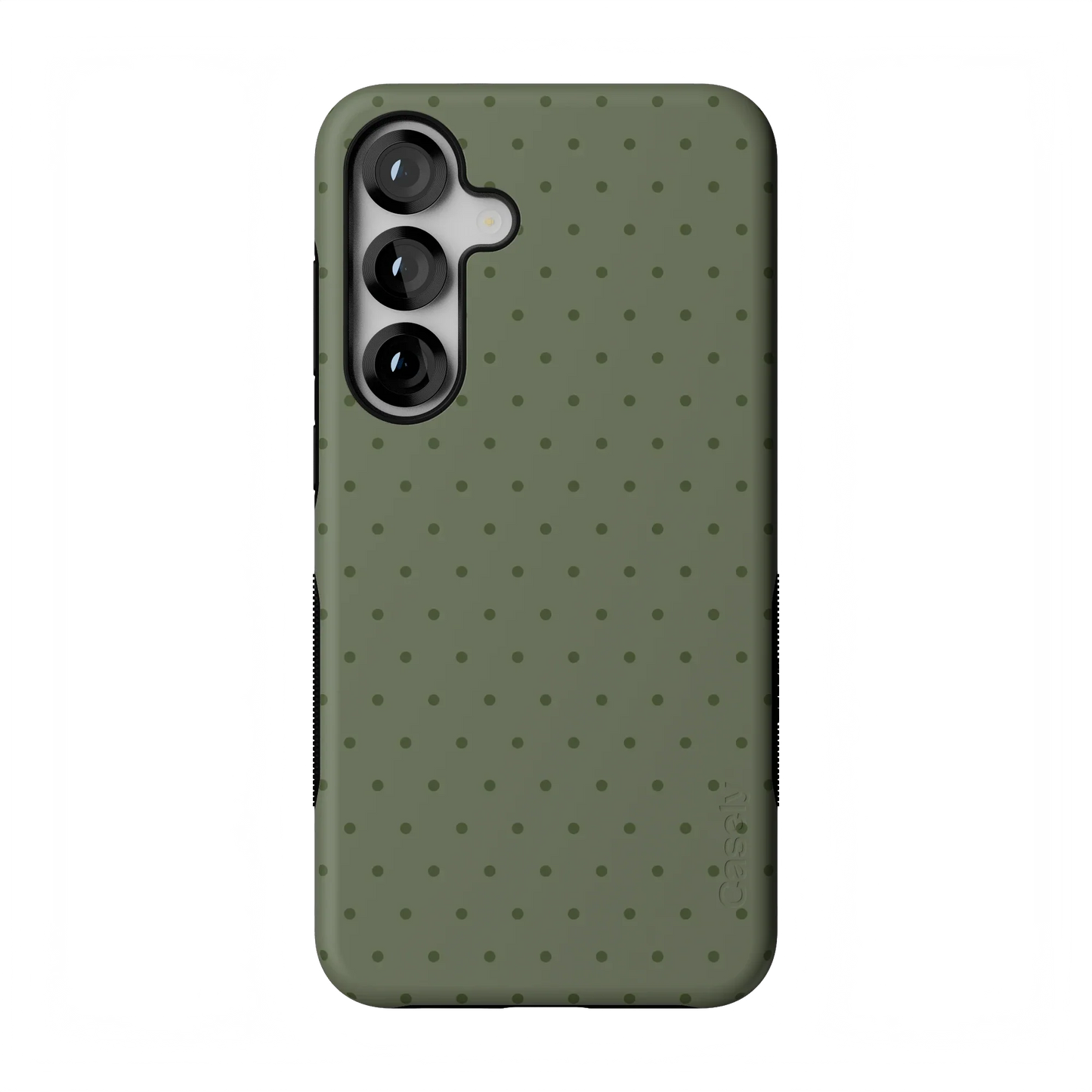 On the Dot | Olive Green Cas