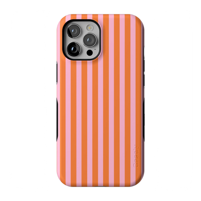 Perfect Stripes | Orange & Pink Stripes Case